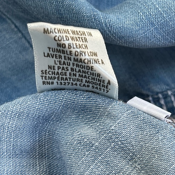 Anthropologie Cloth & Stone chambray dress - Picture 8 of 8